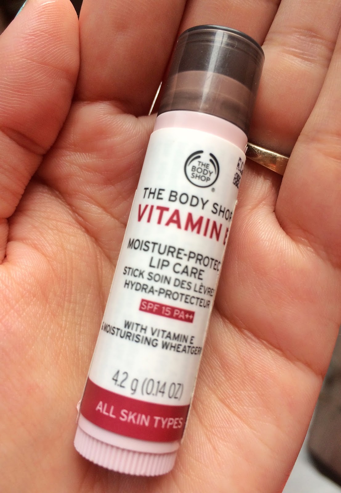 The Body Shop Vitamin E Lip Care Stick With Spf 15 Review