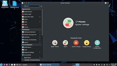 Screenshot of ParrotOs Home 11.4.2