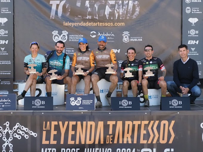 Tiago Ferreira se viste de naranja y el Cannondale arrasa en la primera etapa de La Leyenda de Tartessos by Alé