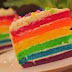 RESEP CAKE RAINBOW PELANGI ENAK