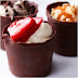 Chocolate Cheesecake Pudding Cups