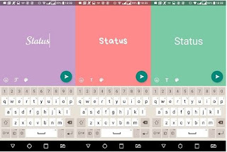 Cara Membuat Status Tulisan di WhatsApp