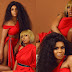 BBNaija's Mercy, Venita And Diane Thrill Fans In sexy Red Outfits Ahead Of Valentine's Day (Photos)