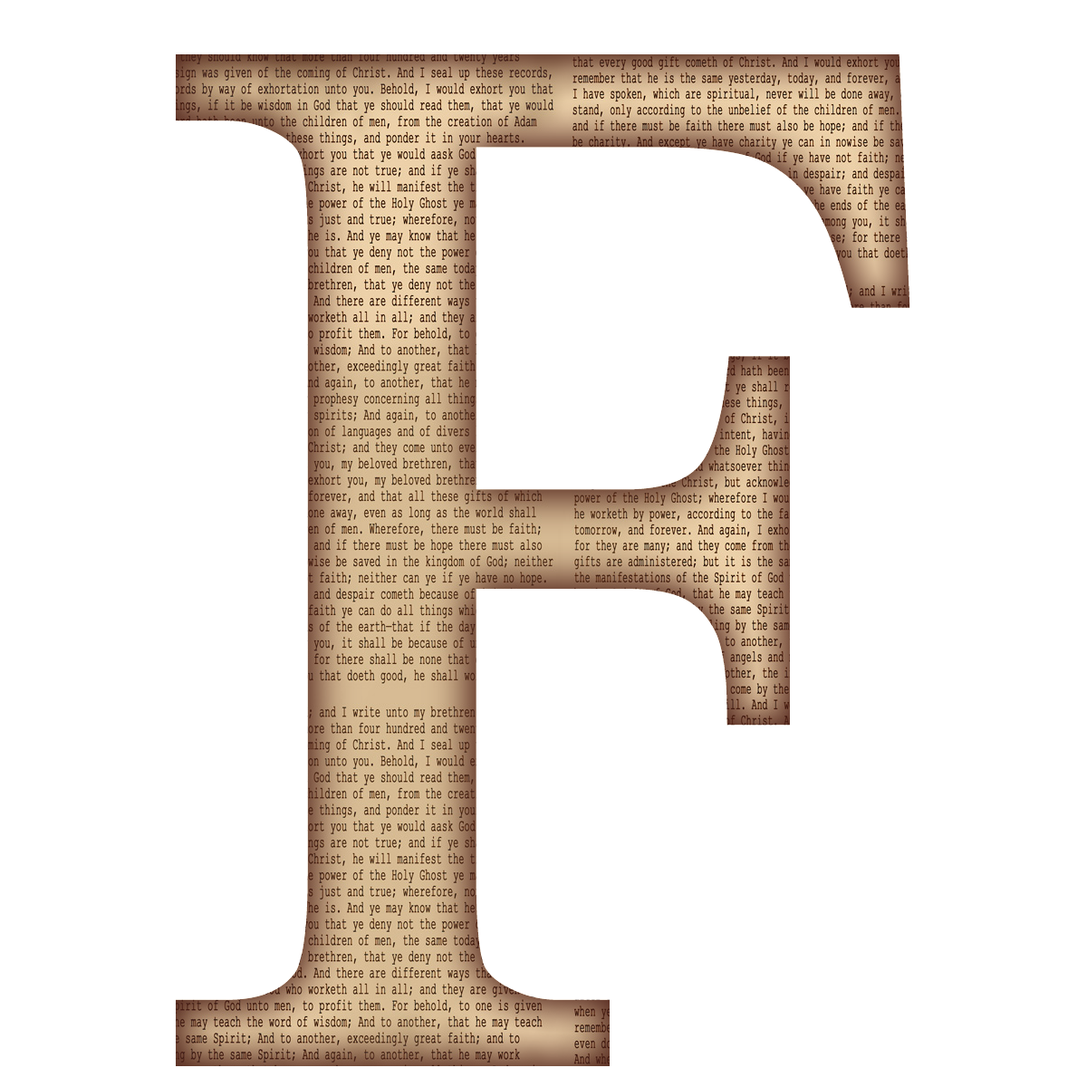 CAPITAL LETTER F