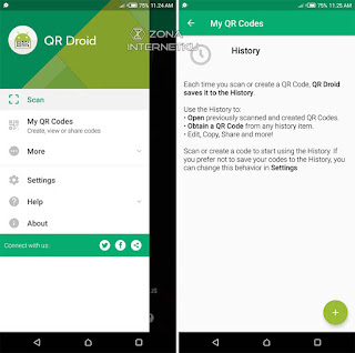 Cara Membuat QR Code Sendiri Di Android Melalui Aplikasi QR Droid