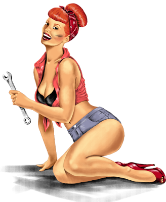 pin up girl, png, transparent background