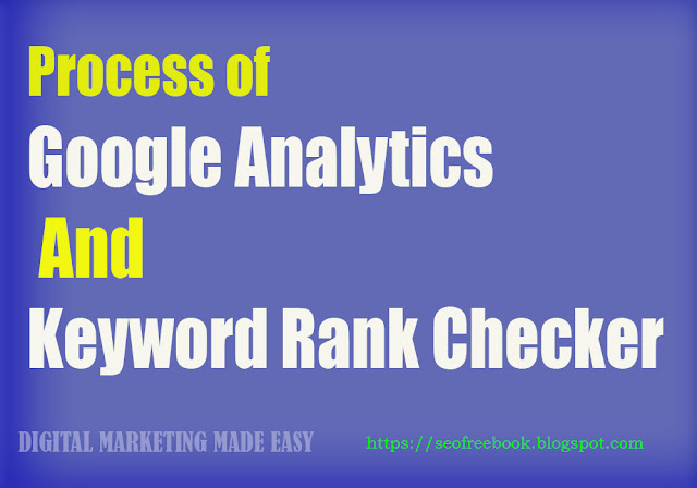 Google Analytics And Keyword Rank Checkers