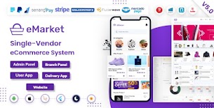 Hexacom single vendor eCommerce App with Website