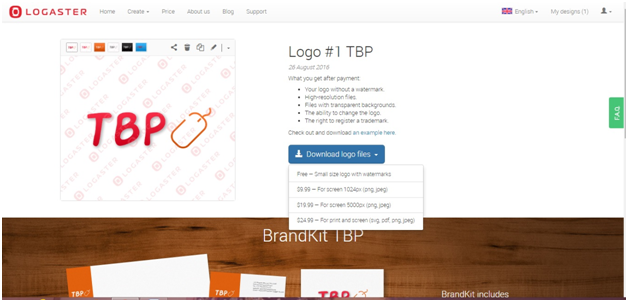 Download the logo files as per your requirement