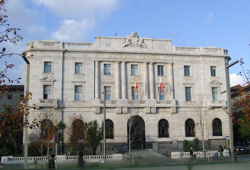 Edificio del Banco de España en Santander