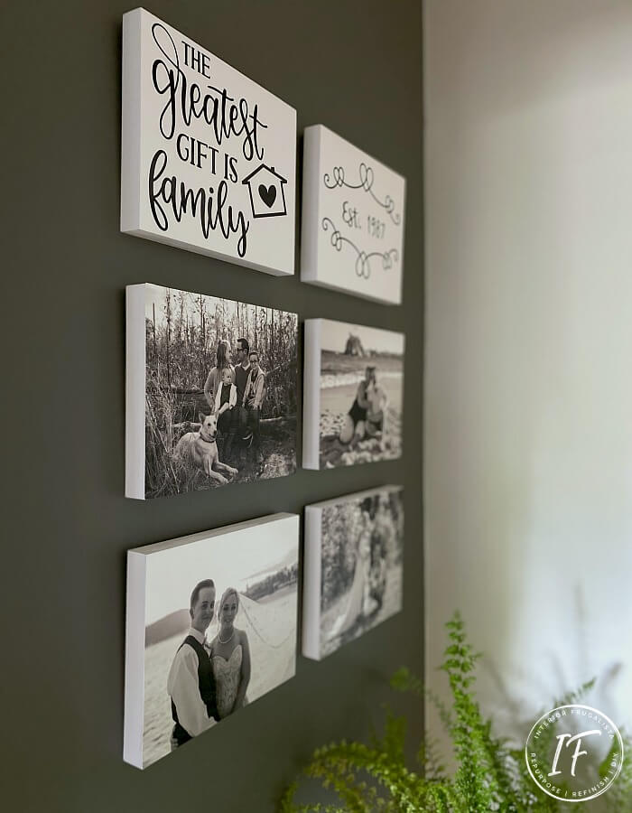 DIY Photo Canvas Collage