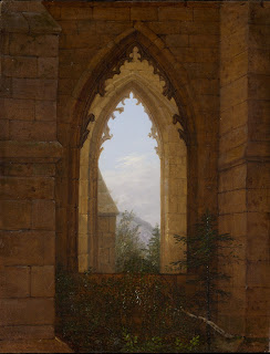 Готическое окно в руинах монастыря, 1828.jpg