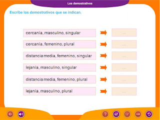  Determinantes demostrativos