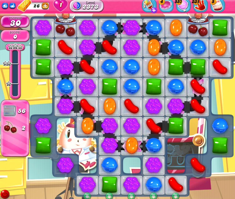 Candy Crush Saga level 2373