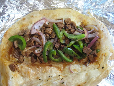 Chipotle Steak Quesadilla inside