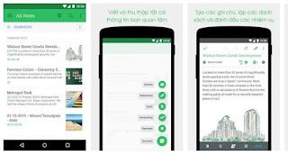 Ứng dụng Evernote cho Android