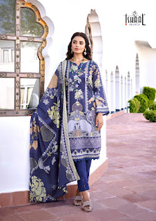 Ishaal print Gulmohar vol 24 Lawn Collection In Wholesale Rate 2022