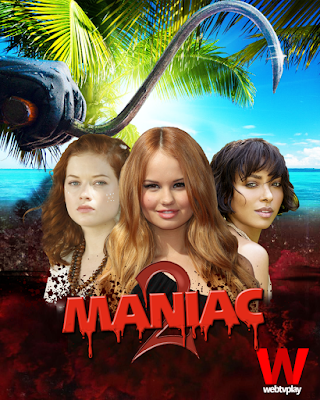 Três garotas em praia paradisíaca e um assassino