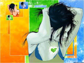 Colorful Girls Wallpaper | Digital Art Gallery