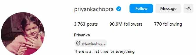 most followed person on instagram in india