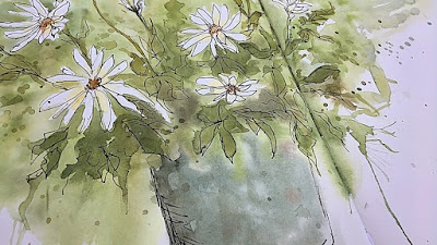 Watercolor Roberta Laliberte OOAK Artisans