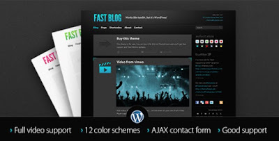 Download Fast Blog – WordPress Theme Free