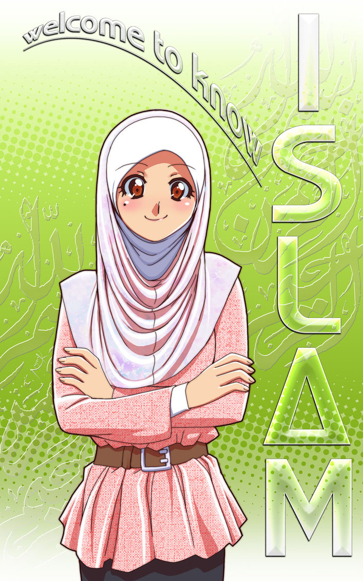 VIO SIX WEY Gambar Animasi Islam Kartun