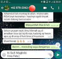 TESTIMONI Dunia Ilmu Hikmah a-hikmah.blogspot.com