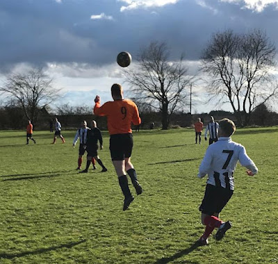 Scunthorpe football league action pictured between Barnetby United and Scotter United on March 9, 2019