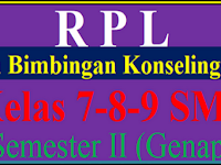 Administrasi Guru BK RPL Kelas 7-8-9 Semester Genap