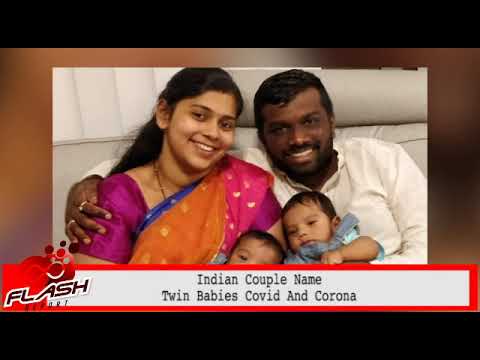 Indian couple name twin babies Covid and Corona 