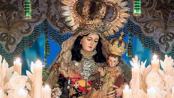 Horario e Itinerario del Rosario de la Aurora de la Virgen del Carmen de Cádiz este Domingo