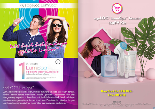Promo Lumispa Accent Nu Skin September 2020