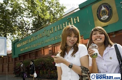 Pelajar Sekolah Di Thailand