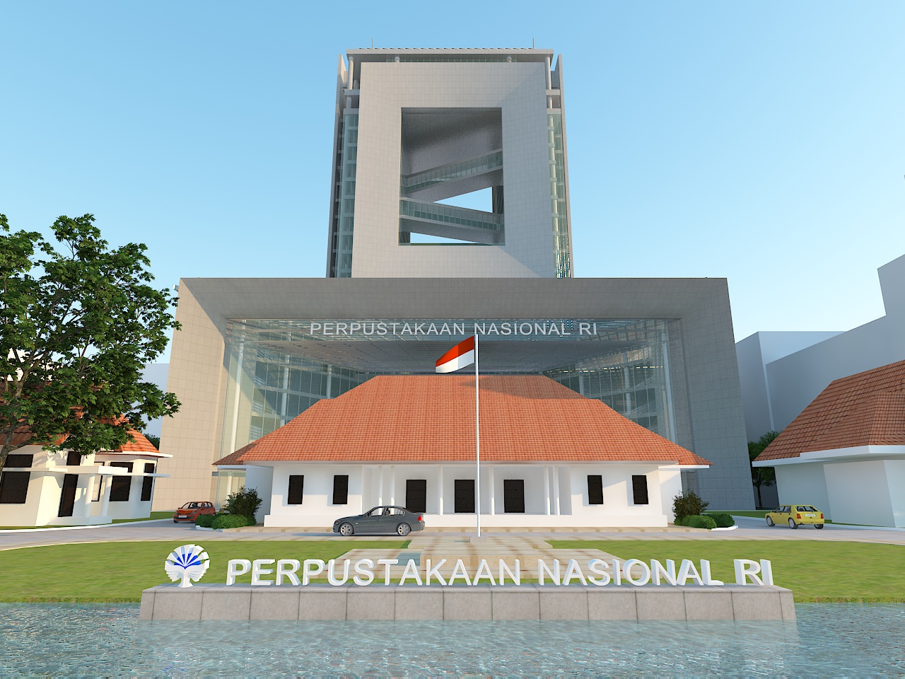 DIWANGKORO ARSITEK: PERPUSTAKAAN NASIONAL REPUBLIK INDONESIA