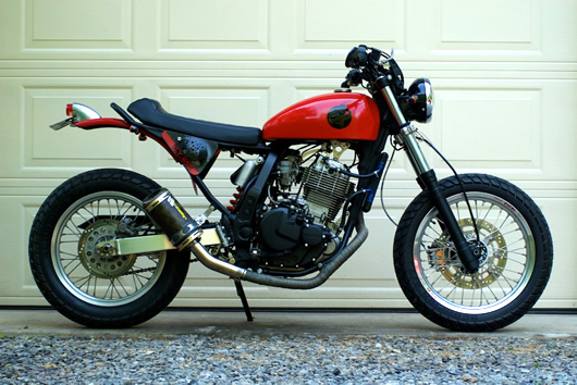 Cafe Racer Special Suzuki DR650 Street Tracker