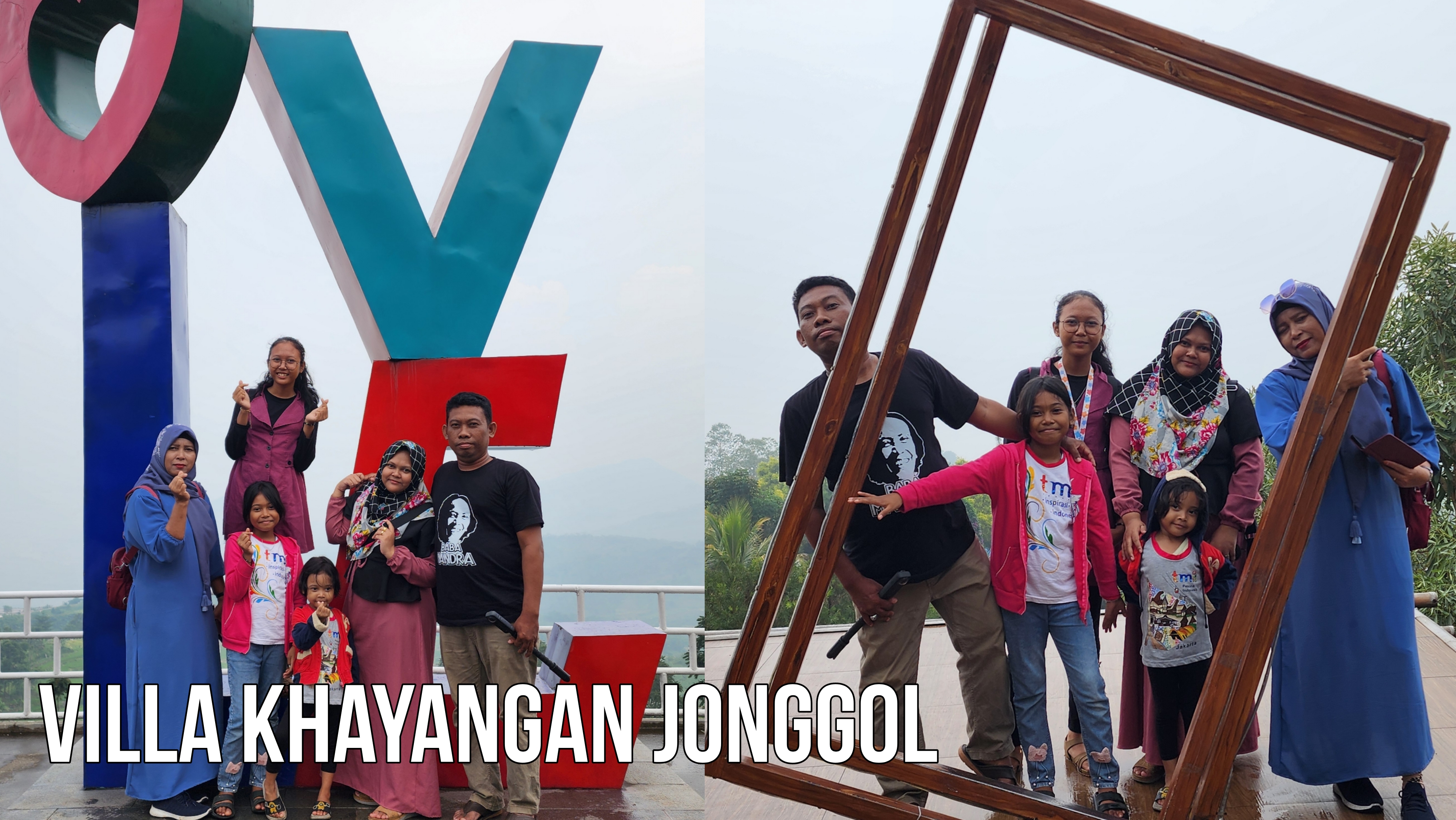 Jalan-jalan ke Villa Khayangan Jonggol Bogor