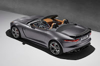 Jaguar F-Type SVR Convertible (2016) Rear Side