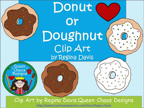 http://www.teacherspayteachers.com/Product/AFREEBIEClip-Art-Donut-or-Doughnut-1219038