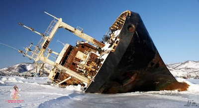 Abandoned Frozen Ships