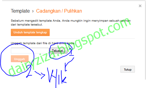 Cara ganti template blog unik sangat mudah dengan file xml 