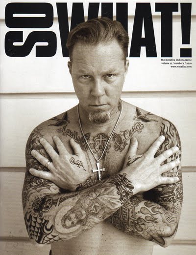 JAMES HETFIELD STRAIGHT EDGE TATTOOS