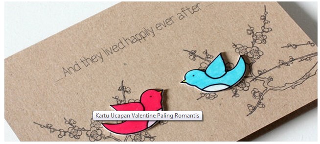 Kartu Valentine Unik - berita.rizalmedia.com