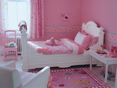 decoración dormitorio rosa