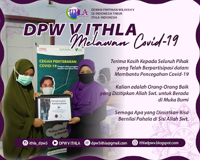 DPW V ITHLA Indonesia Melawan Covid-19 