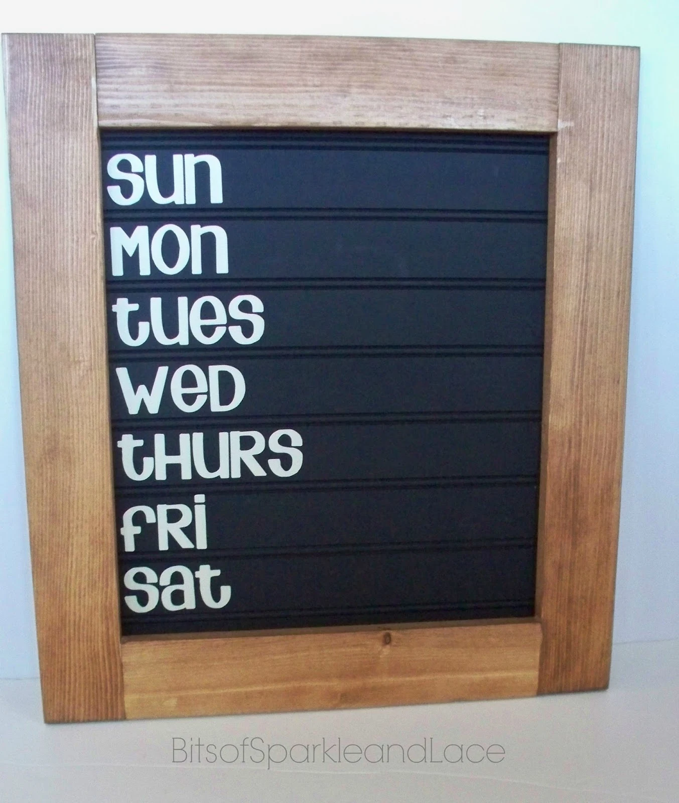 Chalkboard Beadboard Menu Board