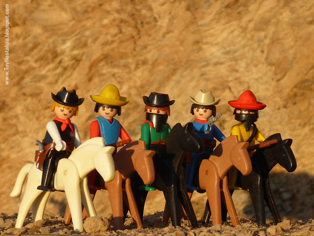 Los odiosos 8, Young Guns, Butch Cassidy y Sundance Kid, los cowboy de Playmobil 3241