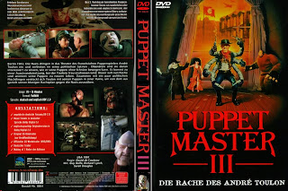 Carátula dvd: Puppet Master 3: La venganza de los Muñecos 2 (1991 - Puppet Master III: Toulon's Revenge)