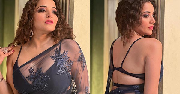 Www Xxx Sex Yamini Sharma Beautiful Sex - Monalisa in sheer black saree with cleavage baring tiny blouse sets things  on fire - see latest hot pics.