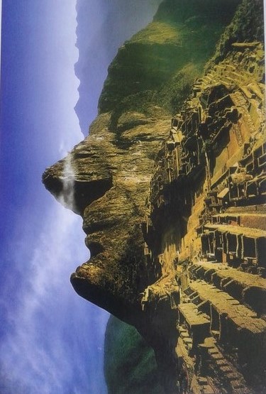 Machupicchu, la cara del inca